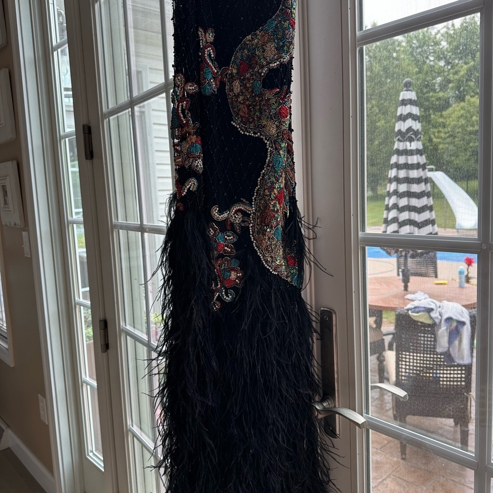 Sherri Hill Black Prom Gown - Picture 6 of 9